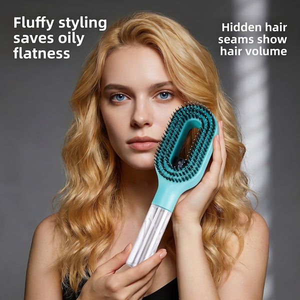 Water Spraying Detangling Hair Comb with Essential Oil Spray